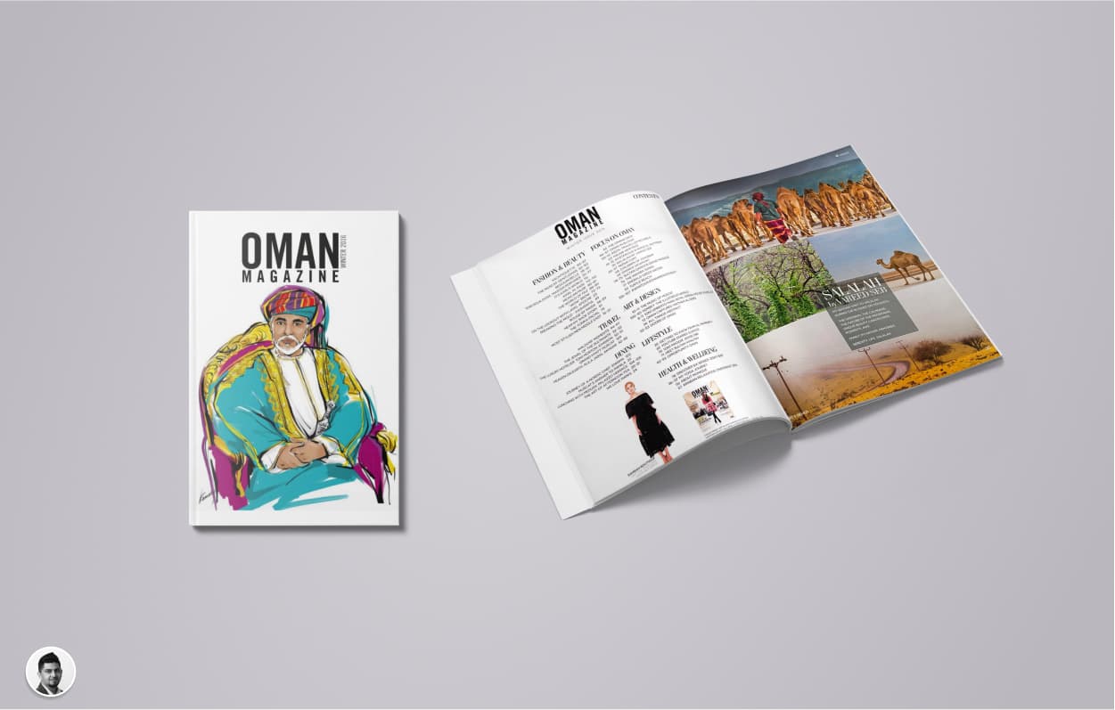 Stebin - Oman magazine feature